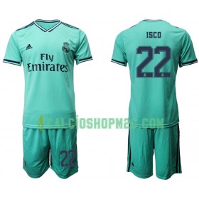 Real Madrid ISCO 22 Bambino Maglia Terza 2019/2020 Manica Corta (+ Pantaloncini)